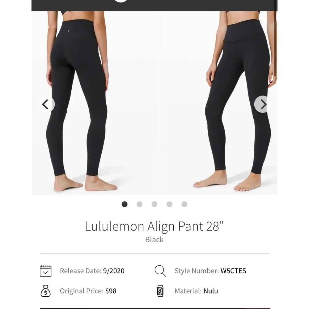Lululemon Align Pant 28